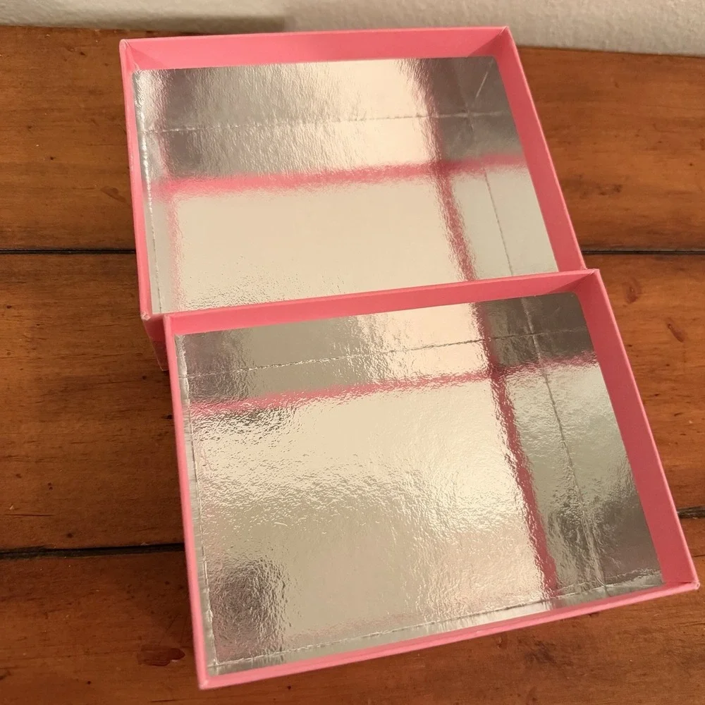 Laduree PINK‎ Box Paris Macaron Box, Fancy, Trinket, Empty Box